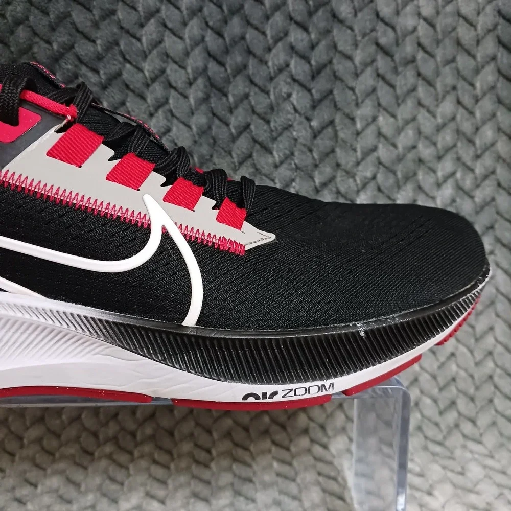 Nike Air Zoom Pegasus 38 Ohio State Red Black Men's Walking Running Shoes Sz 8.5